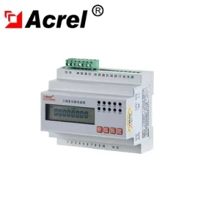 Contatore di energia trifase da guida DIN Acrel Adl3000e/C con RS485modbus-RTU 80A collegato direttamente